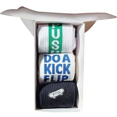 Fit's女款踢翻板運動氣墊中筒襪 3雙, 混色