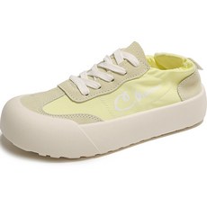 엘쏘 여성용 파스텔 통굽 캐주얼 스니커즈