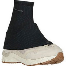 WOLFLAUNCH Stonekeeper 繃縫短版綁腿 登山健行跑步綁腿, 黑色條紋