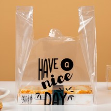 Maket Gamseong 透明簡易食物塑膠袋 NICE, 50個, 1入