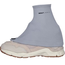 WOLFLAUNCH Stonekeeper 繃縫短版綁腿 登山健行跑步綁腿, 灰色