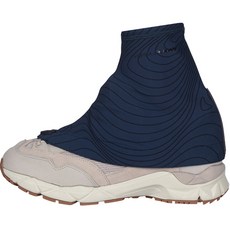 WOLFLAUNCH Stonekeeper 繃縫短版綁腿 登山健行跑步綁腿, 深灰條紋