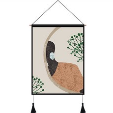 알로데 그림 아트 현대적 벽장식 행잉 포스터, NO. 04