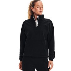 Under Armour 安德瑪 女款UA Rush Fleece全拉鍊連帽T恤 1365776-001