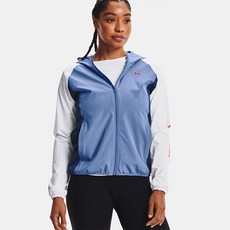 Under Armour 安德瑪 女款UA梭織彩色拼接標誌夾克 1368356-488