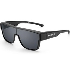 ROCKBROS 洛克兄弟 眼鏡套件 偏光護目鏡 SP304, 黑色