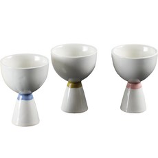 Dalsogeum 陶瓷喬遷禮物長鼓酒杯組 彩繪, 酒杯3種, 1套