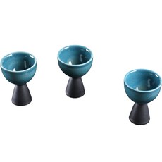 月鹽陶瓷搬家禮物酒杯組合 工匠, 3種類型的水杯, 1組