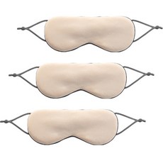 팜파스 심플컬러 실크원단 수면안대 3p