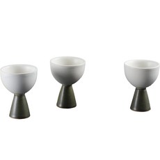 達索金 陶瓷喬遷賀禮 長鼓造型酒杯組 橄欖綠, 酒杯 3種, 1套