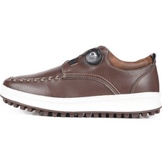 nextq 男士無釘皮革手工高爾夫球鞋 NQ181