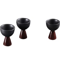 月鹽 陶瓷 喬遷禮物 長鼓酒杯組 葡萄酒, 3款酒杯, 1套