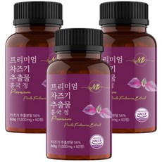 네이처발란스 프리미엄 차즈기 추출물 홍국 정 60g, 60정, 3개