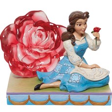 魔法城堡 迪士尼貝兒公主與美麗玫瑰公仔 16cm, 1個