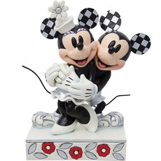 魔法城堡 迪士尼 100週年 米奇米妮 情侶公仔 19cm, 1個