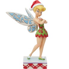 JIMSHORE 魔法城堡迪士尼聖誕節小精靈公仔 12cm, 1個