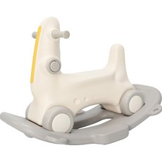 베네베네 유아용 3in1 모던 리오 흔들말 붕붕카, 아이보리, 1개