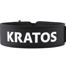 KRATOS Sports Braces EVA魔鬼氈健身腰部保護套, 1個, 黑色