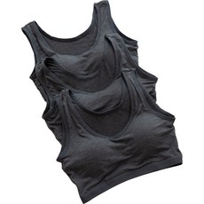 MALAMUTE 莫代爾空氣感舒適肩帶內衣 3件