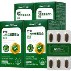 INNERLAB 綠蜂膠&鋅膠囊, 4個, 30顆