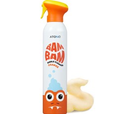 아토앤오투 유아용 뱀뱀 버블클렌저 오렌지, 300ml, 1개