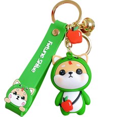 리버폭스 12띠 간지 차량용 키링, 혼합색상, KEY 12