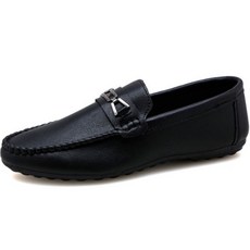 Silverse 男士手工人造皮革高級鏈條樂福鞋 FR045