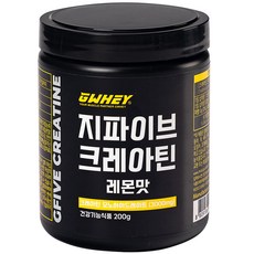 GWHEY G5肌酸粉 檸檬口味, 1個, 200g