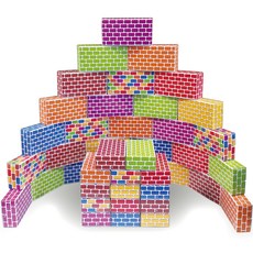書籍出版無限歡樂標準紙磚8種x 5p套裝, 混色