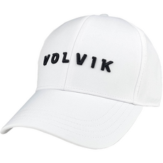 Volvik 經典Logo高爾夫球帽, 白色