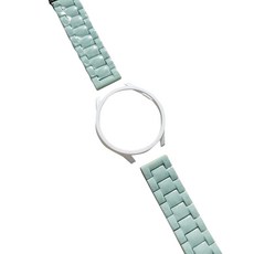 아이엠판다 스마트워치 파스텔 스트랩 20mm + 커버 케이스 세트, 민트