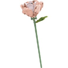 자키 레고호환블록, 오렌지도라지꽃(JK26381), 1개