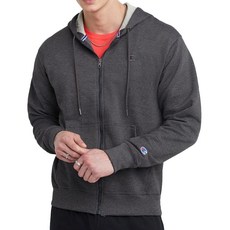 Champion C Logo Powerblend刷毛連帽拉鍊外套