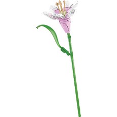 자키 레고호환블럭, 크리스탈백합JK26391, 1개
