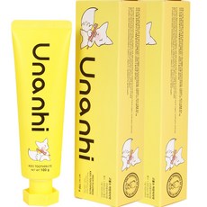 유난히 또바기 고불소 어린이 치약 블루베리향, 100g, 2개