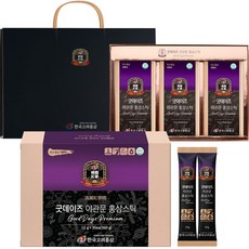 韓國高麗紅參好日子夜門紅參棒+購物袋, 12g, 3盒, 10條