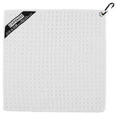 칼딘 극세사 클립형 와플 타월 30 x 30 cm, 화이트, 1개