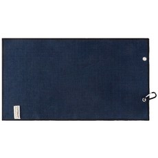 KALDIN 超細纖維夾式鬆餅格紋毛巾 30 x 50 cm, 海軍藍, 1個