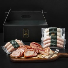 선농육공방 레겐스부르거 270g x 2p + 바이스부어스트 270g + 베이컨 250g + 등심햄 200g + 미트로프 400g + 머스타드소스 100g 세트, 1세트