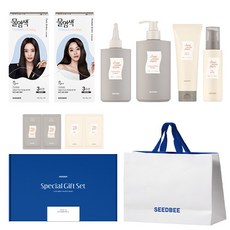 SEEDBEE 水染色禮盒+購物袋, 深棕色、中棕色, 1組