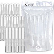 GREAGER 多用途筆型空瓶 3ml, 12個, 透明
