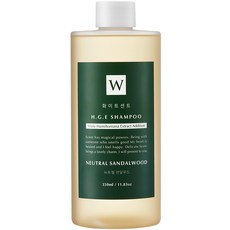 營養香水洗髮精 中性檀香, 350ml, 1個