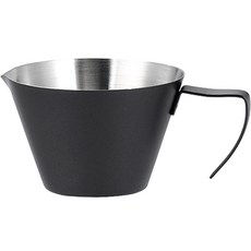 KALDIN 不鏽鋼義式濃縮咖啡烈酒杯 110ml, 黑色, 1個