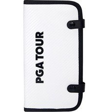 PGA TOUR 碳纖維矽膠高爾夫乾燥收納手套盒, 白色, 1個