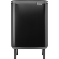 brabantia Bo 高筒垃圾桶 12L, 霧面黑