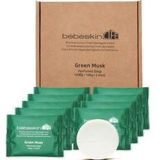 bebeskin 生活香氛皂 綠麝香, 100g, 10個