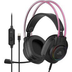 MAXTILL Type-C 7.1聲道電競耳機, MO-GH300C, 混色