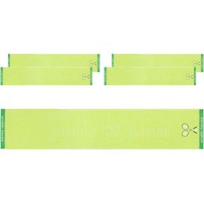 아날도바시니 배드민턴 클럽 스포츠타올, 연두, 5개