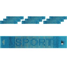 松月毛巾 SOCCER 俱樂部運動毛巾, 10個, 藍色