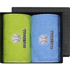 Songwol 松月 棒球俱樂部運動毛巾 20 x 100 cm 2入 + 購物袋組, 隨機出貨, 1套